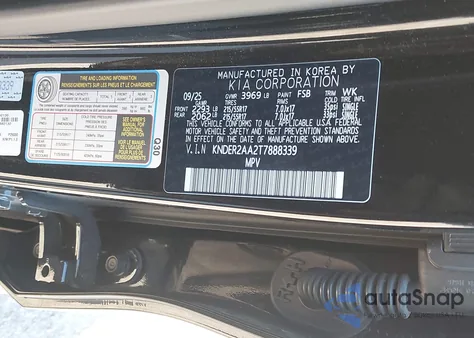 2026 Kia Seltos Ex z USA, uszkodzony, nr VIN KNDER2AA2T7888339